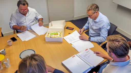 Ondertekening raamovereenkomst Brederode Wonen voor de komende 2 jaar