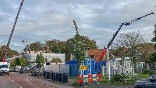 Start project energetische maatregelen en onderhoud 45 woningen Santpoort