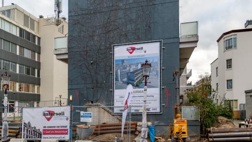 Eerste heipaal geslagen project De Burmandwarsstraat