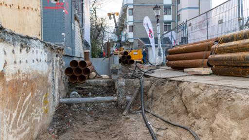 Eerste heipaal geslagen project De Burmandwarsstraat