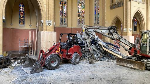 Transformatie st Josephkerk Alkmaar gestart