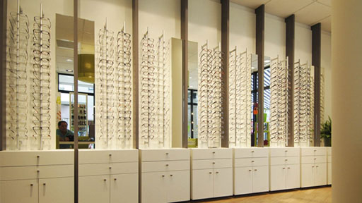 Inbouw opticien Kortenhoef