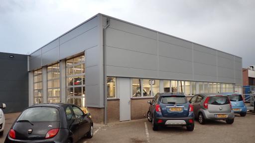 Verbouwing Opel garage Janssen van Kouwen Huizen