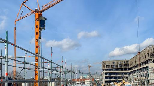 Nieuwbouw 15 appartementen op bestaand complex Burmandwarsstraat Amsterdam