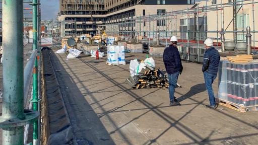 Nieuwbouw 15 appartementen op bestaand complex Burmandwarsstraat Amsterdam