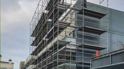 Nieuwbouw 15 appartementen op bestaand complex Burmandwarsstraat Amsterdam