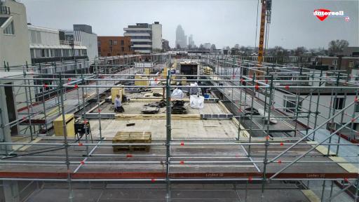 Nieuwbouw 15 appartementen op bestaand complex Burmandwarsstraat Amsterdam