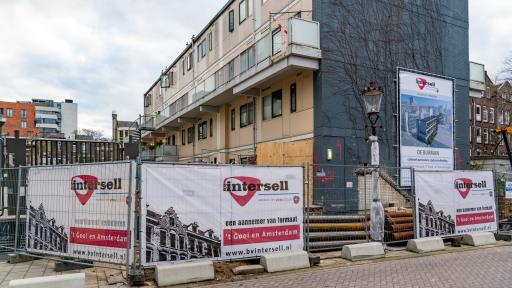 Nieuwbouw 15 appartementen op bestaand complex Burmandwarsstraat Amsterdam